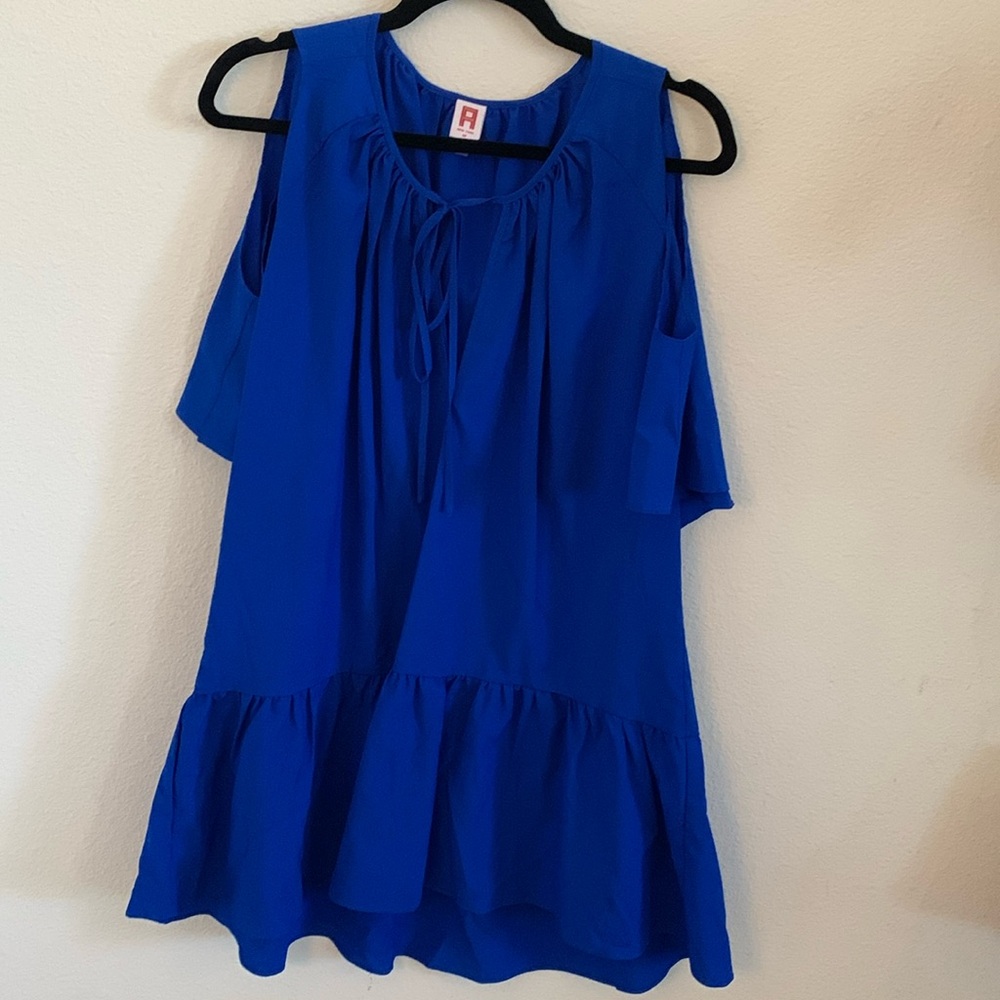 Royal Blue midi tunic style dress